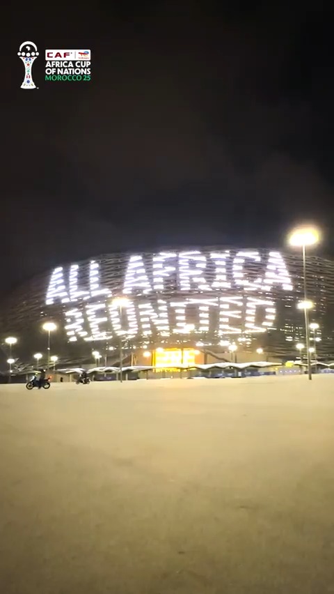 Light it up. Leave it on. 🏟️ 6 days to #TotalEnergiesAFCON2025! 🌍