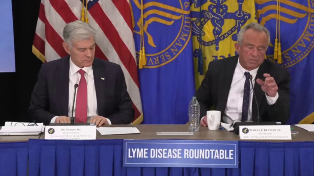 .Secretary Kennedy: “One of the reasons we wanted to host this meeting, as I make clear, is to announce to the world that the gaslighting of Lyme patients is over.”
