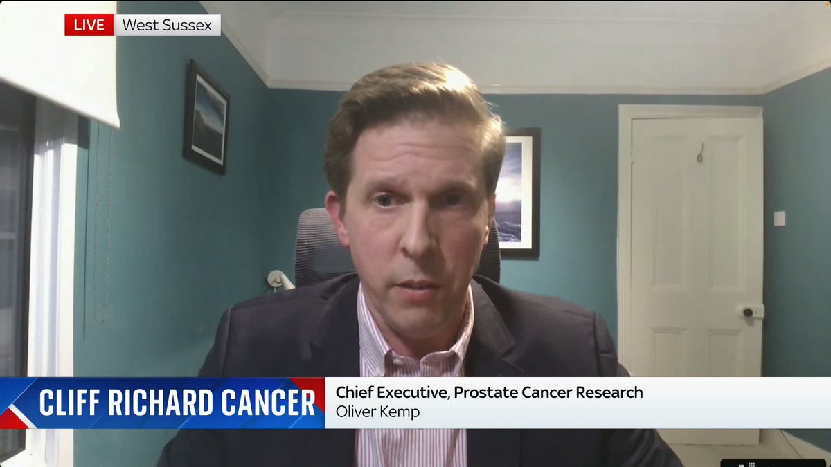 "It's a football stadium full of men that are dying every year." Oliver Kemp, CEO of ProstateCancerResearch, and @SkySarahJane discuss why prostate cancer is the only major cancer without a mass screening programme in the UK. Latest ➡️ 📺 Sky 501 and Virgin 602