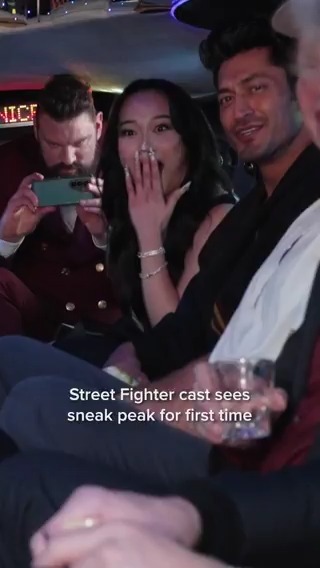 Super Meter: MAXED OUT. The #StreetFighterMovie cast watches the sneak peek for the first time. Hits theaters everywhere October 16, 2026.