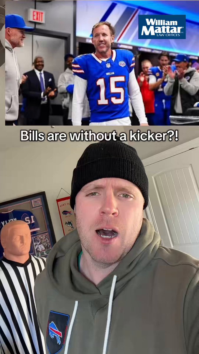 The Buffalo Bills don’t have a Kicker?! #buffalobills #billsmafia #nfl #nflnews