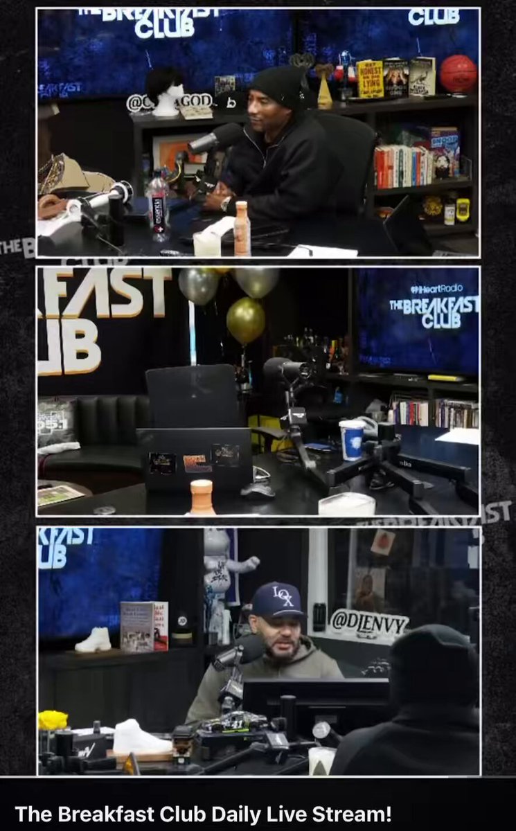 🎙️ Charlamagne Tha God & The Breakfast Club Call Out Media Lies Defends DJ Akademiks…. Charlamagne Also Allegedly Mentions By The End Of The Year He Will Let It Be Known If He’s In The Illuminati 👀🤔 Context: During a live Twitch stream, Charlamagne and The Breakfast Club discussed media credibility, calling out bloggers and personalities who spread misinformation. When DJ Akademiks’ name popped up in the chat, Charlamagne stopped everything to address it directly. 🔹 KEY MOMENTS & QUOTES 🕐 Trust in Media Charlamagne explains that this isn’t about giving “false stories” attention it’s about helping audiences recognize who’s credible in today’s media landscape, especially on YouTube and social platforms. 🕐 Why Some Platforms Don’t Grow “You wonder why you’re not growing… it’s because people can’t trust you.” Charlamagne says real growth comes from getting it right more than wrong, not chasing clicks. 🕐 The Attention Addiction He calls out blogs that lie for headlines, saying many mistake attention for real success, confusing viral moments with actual influence. 🕐 Call Out the Liars Charlamagne challenges the chat to name names, stressing that audiences already know who lies they just keep consuming it anyway. 🔥 DJ AKADEMIKS MOMENT 🕐 Charlamagne on Akademiks “Y’all saying Akademiks that’s not true. Ak is more right than he is wrong.” Charlamagne explains: •Akademiks actually reaches out to labels and people close to situations •He gets information from real industry sources •Having an opinion ≠ lying This moment clearly separates opinions vs misinformation. 🕐 Bias Acknowledged Charlamagne admits Akademiks rides for Drake but says that doesn’t invalidate his reporting. 📊 MEDIA METRICS & RATINGS TALK 🕐 Radio & Ratings Explained Charlamagne breaks down how demographics and ratings really work, calling out people who talk numbers without understanding them. 🕐 Advertisers Care About Demos Advertisers spend money based on specific demographics, not internet narratives. 🏆 THE BREAKFAST CLUB LEGACY 15 Years Strong The Breakfast Club celebrates: •15 years on air •#1 in multiple demos •Still evolving while others fade 🔮 BIG PICTURE MESSAGE 2025: Year of the Snake Charlamagne says 2025 is about: •Shedding what no longer serves you •Endings leading to new beginnings •Karma, transition, and growth 🎯 FINAL TAKEAWAY ✔️ Credibility > Clicks ✔️ Opinions aren’t lies ✔️ Real media sources do the work ✔️ Stop hating on who you should be learning from Notable Moment: Charlamagne publicly co-signing DJ Akademiks as a reliable source more often than not stood out especially in today’s messy media climate. IN CLIP 2 👁️ Charlamagne Continues His Constant Saying Of Illuminati “Confirmations” Coming Before Year’s End 👀 Context: During a live moment on The Breakfast Club, Charlamagne addressed ongoing Illuminati jokes and conspiracy talk and left listeners with a wild tease. 🔥 KEY MOMENTS 🗣️ Charlamagne Tha God: “All Illuminati confirmations will be confirmed before the year is over. I just want y’all to know that.” He follows up with gratitude and perspective, saluting everyone doing their thing and reminding others that losing a position can be divine redirection, not failure. 🙏 MESSAGE BEHIND THE JOKE ✔️ God’s plan > public opinion ✔️ New endings create new beginnings ✔️ Success for you even if you wish me the opposite Charlamagne makes it clear: He’s not naming names, not switching energy, and not feeding internet narratives. 👀 DJ ENVY REACTS 🗣️ DJ Envy: “Whatever you doing in the Illuminati, you gotta tell me… You bending over? If they need an intern, I don’t mind.” The room erupts as the moment turns into classic Breakfast Club humor. 🎯 TAKEAWAY Whether serious or sarcasm, Charlamagne once again: • Controls the narrative • Keeps people guessing • Turns conspiracy talk into engagement 👀