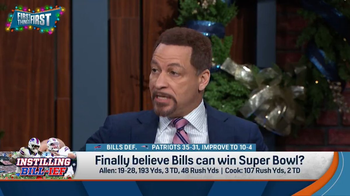 “If they don’t win the AFC, they should be sick.” Chris Broussard says this should be Josh Allen’s year: