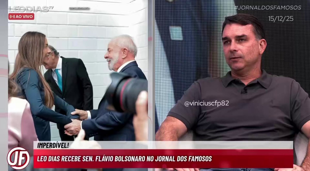 🚨URGENTE - Flavio Bolsonaro diz que foi convidado e depois desconvidado para o evento de inauguração do SBT News “Eu fui convidado, preparado para ir, aí eu recebi um contato explicando que poderia causar um constrangimento, não queriam esse antagonismo Lula e Bolsonaro”