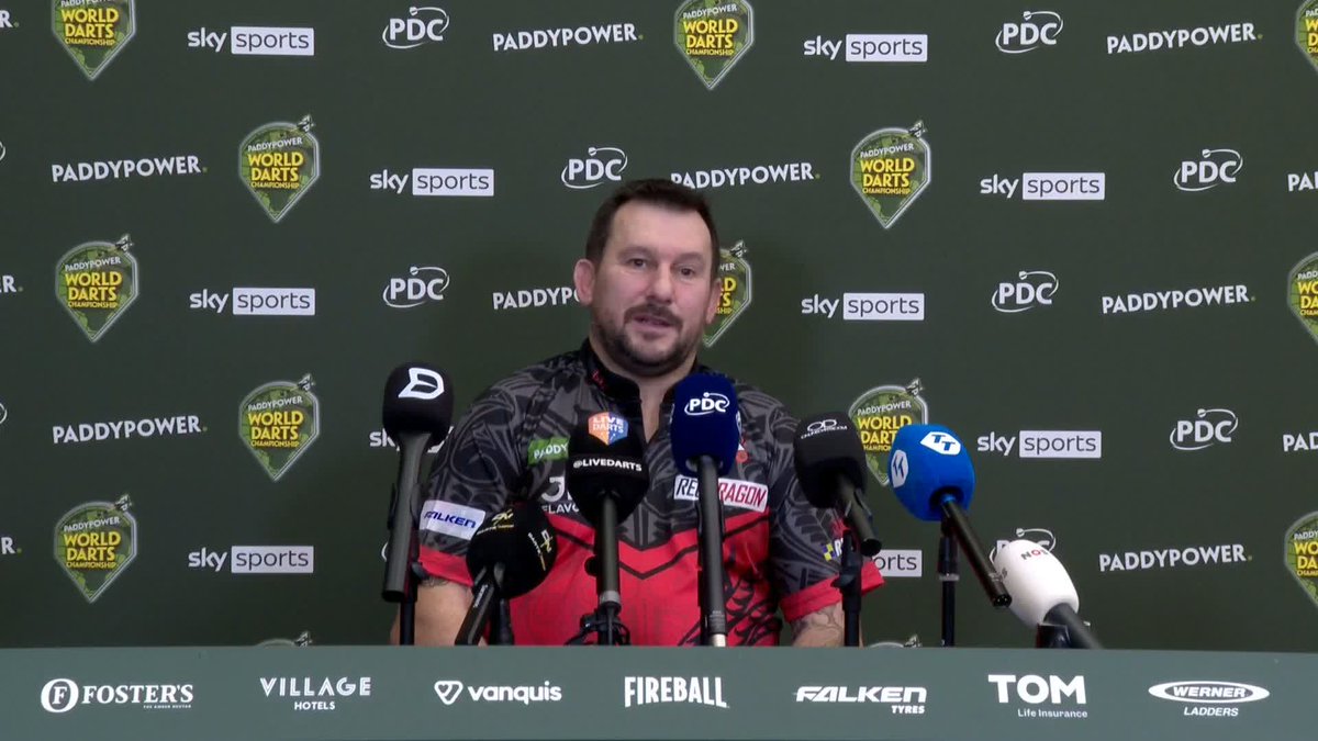 "Hopefully it is going to be my year" Jonny Clayton in a buoyant mood after an impressive Round One display against Adam Lipscombe.