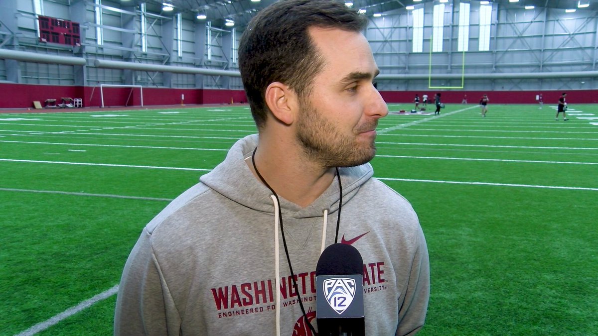 WSU interim coach Jesse Bobbit, who is later headed to Iowa State: "There's been a lot of nights this last week and a half where I'm laying up at night pretty emotional. As much as I am excited, I'm sad as well, because there's a lot of relationships and this is a special place."