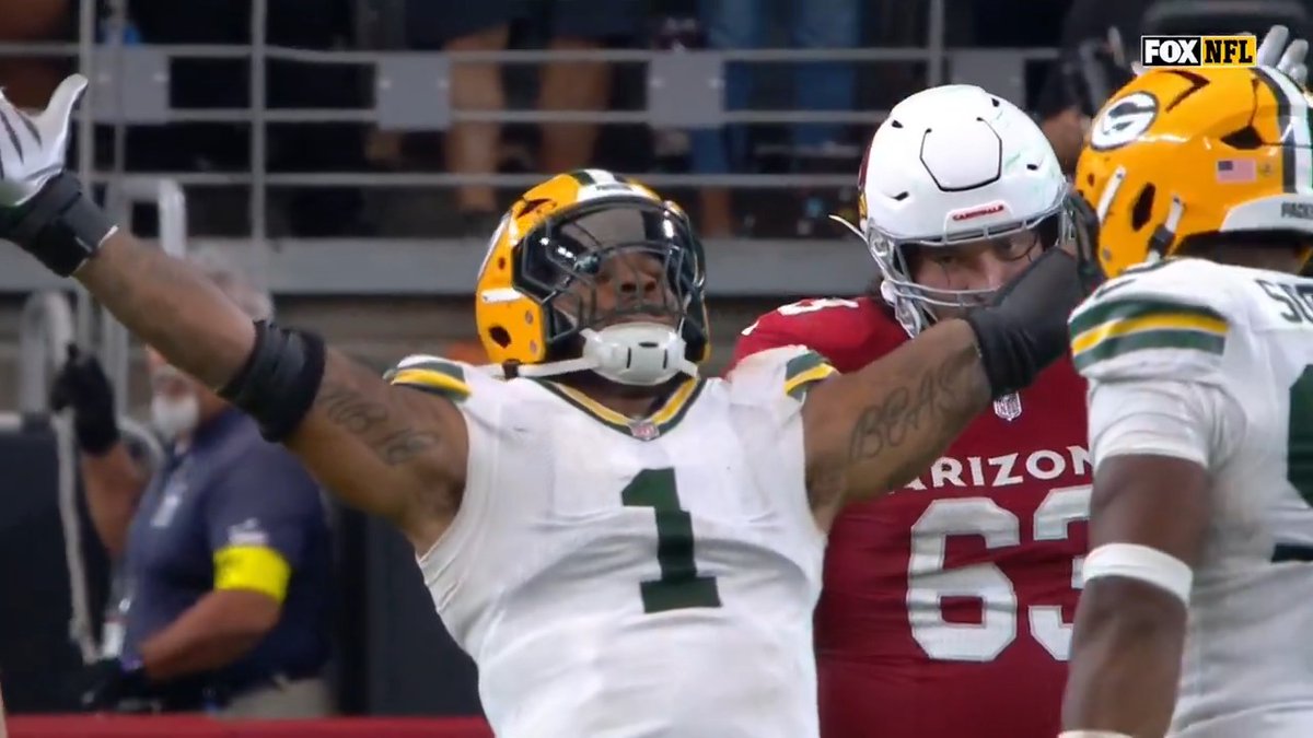 All 12.5 sacks from Micah Parsons's first season in Green Bay 👏
