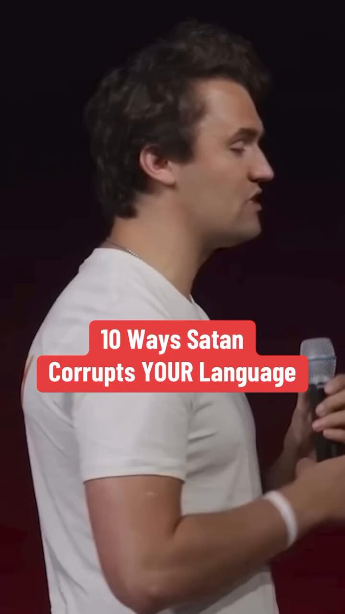 Charlie is spot on with his 10 Ways Satan Corrupts Your Language and creeps into your life💯🎯👇