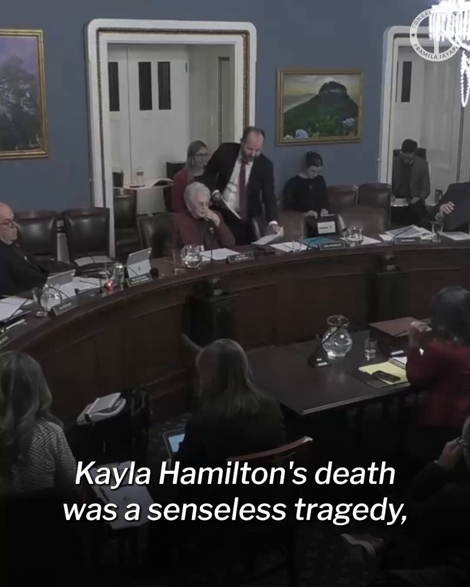 Republicans are weaponizing Kayla Hamilton’s tragic death to push through more cruel immigration policies that will further traumatize families. This bill does nothing to prevent child trafficking. It just promotes family separation.