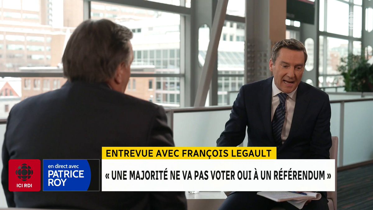 Le premier ministre François Legault est convaincu que le PQ « va baisser dans les sondages » et croit toujours en ses chances de remporter les élections en 2026. #tj18h