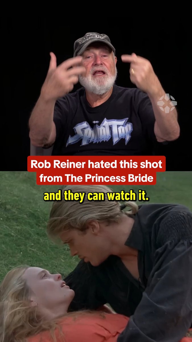RIP Rob Reiner. Earlier this year, the legendary filmmaker revealed his LEAST favorite shot from The Princess Bride: "The shot always bothers me."