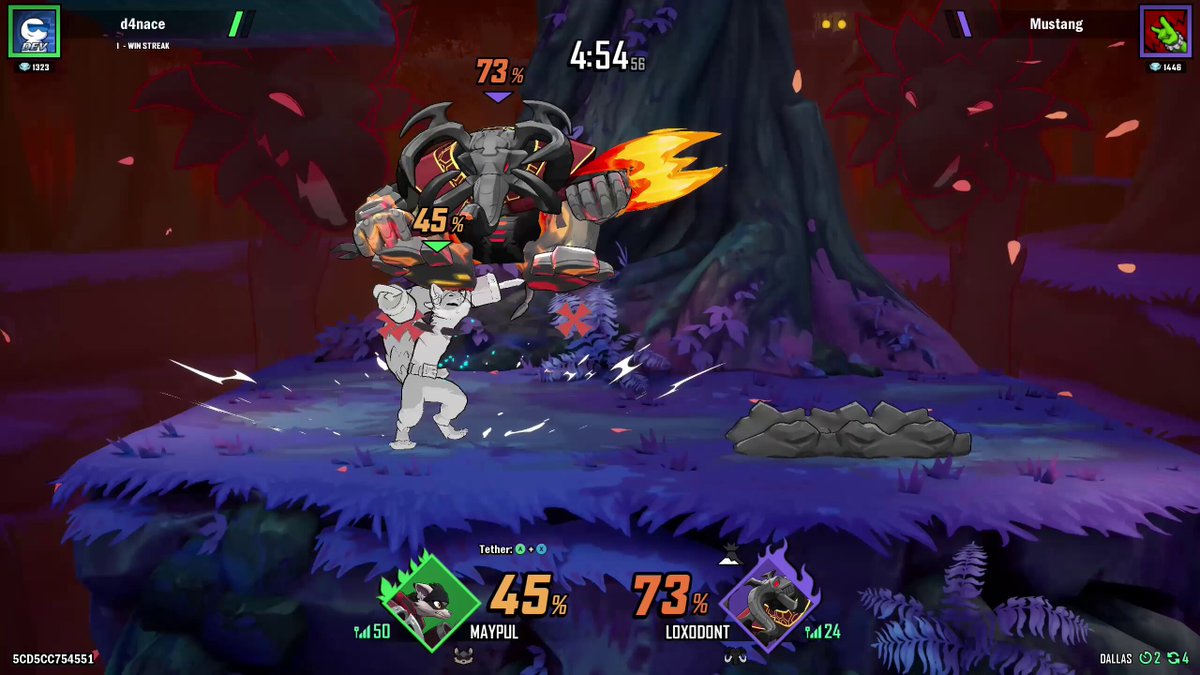 I only had time for one ranked set today. I made it count by somehow surviving this offstage interaction then sneaking in a kill on Loxo trying to use his forward special to get to ledge.