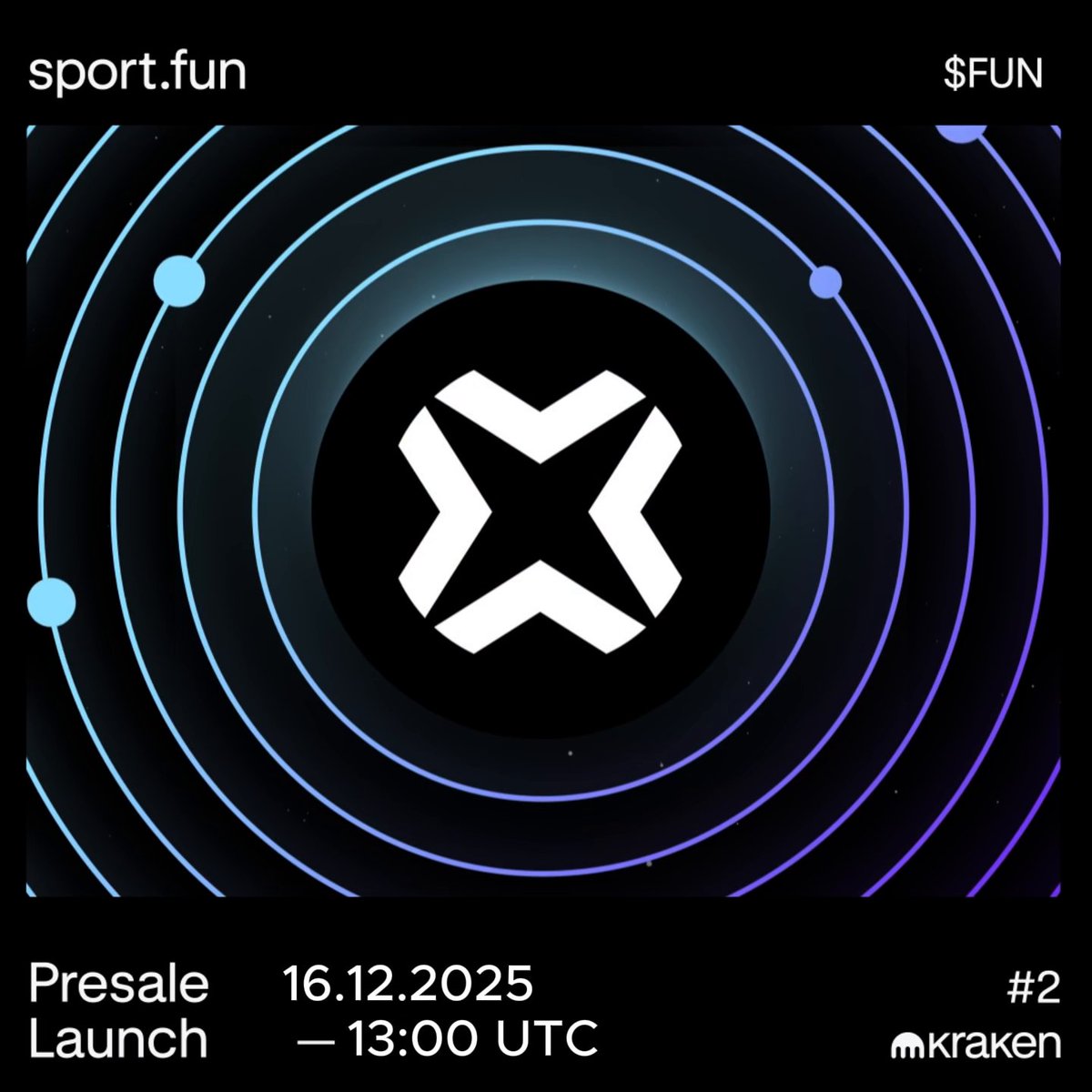 Everyone wants to have FUN. ( $FUN ) goes live on Kraken Launch on December 16 at 13:00 UTC. The countdown has started 🧵