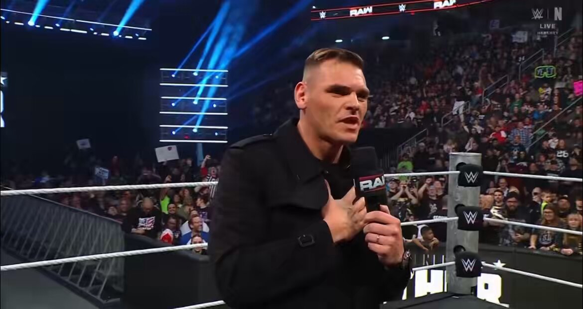 “I made John Cena give up! He tapped out like a little BITCH” Gunther has the type of evil in his heart that we only read about in the Bible 😭 #WWERAW