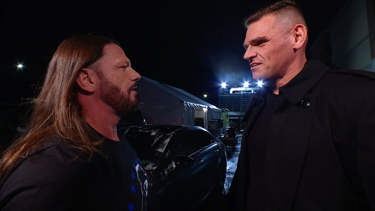 .GUNTHER should know better than to mess with AJ Styles 👀