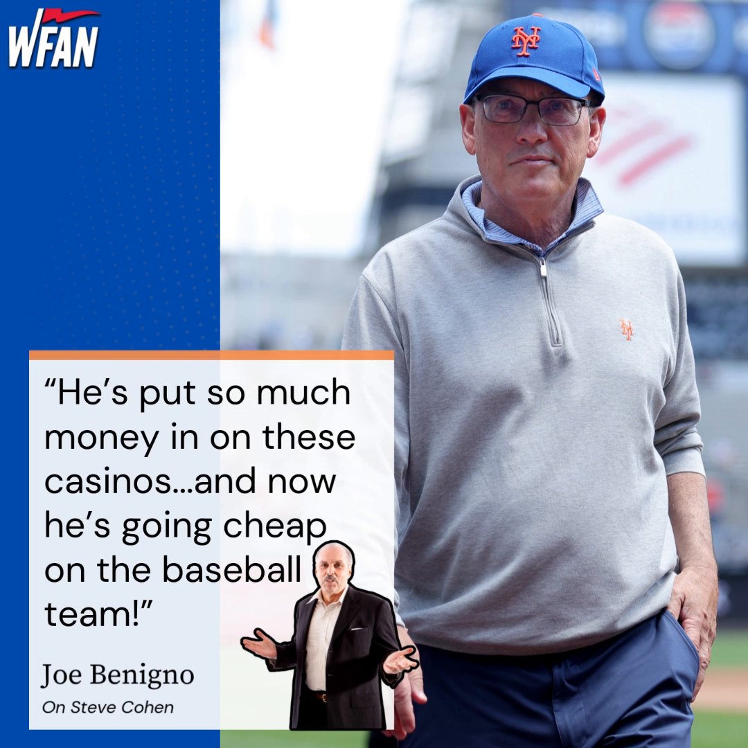 Joe Benigno has major problems with how Steve Cohen is handling the Mets right now: