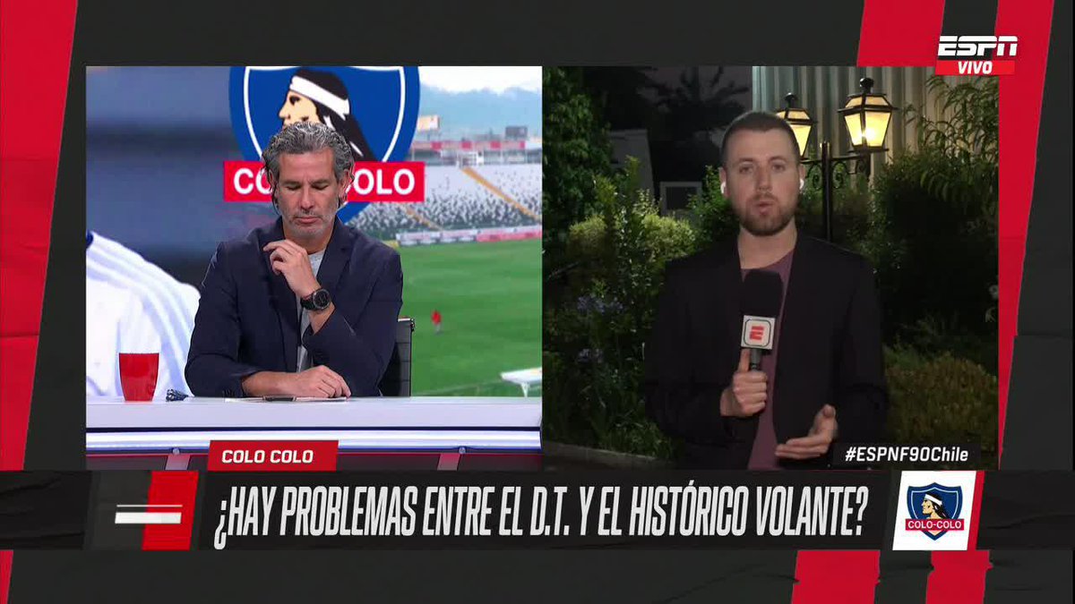 Christopher Brandt habló de la relación entre Arturo Vidal y Esteban Pavez con Fernando Ortiz - "Habrá que ver como se va recomponiendo esta relación" - "Podría llegar una oferta o algo que termine sacando a Vidal de Colo-Colo"