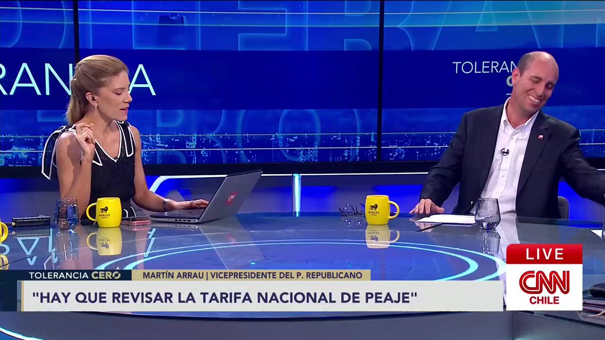 #ToleranciaCero | Martín Arrau, vicepresidente del Partido Republicano, por recorte de US$6 mil millones: "Hay espacio para flexibilizar los plazos" 📡 💻