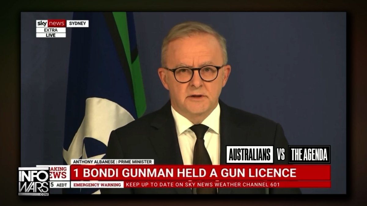 BREAKING VIDEO: Australia PM Calls For MORE Gun Control In Wake Of Deadly Hanukkah Shooting Killing 15