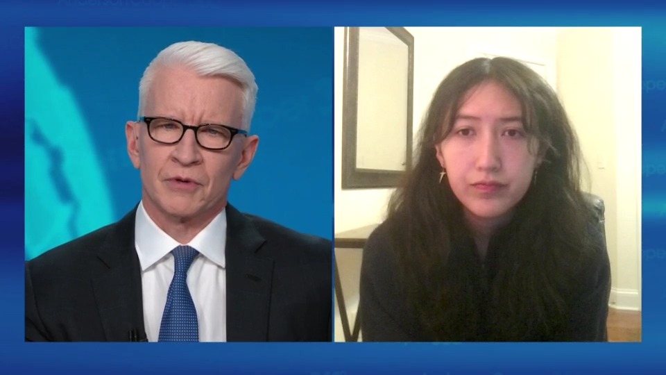 Brown University sophomore Annie Johnson shares what she did when she heard gunshots and escaped the auditorium where the mass shooting took place.