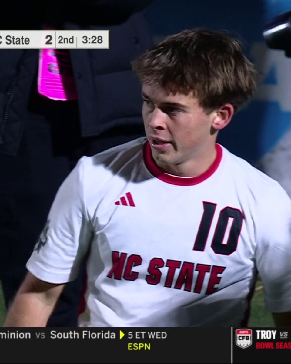 NC STATE TIES IT WITH 3 MINUTES LEFT 😱🚨 NC State Men's Soccer