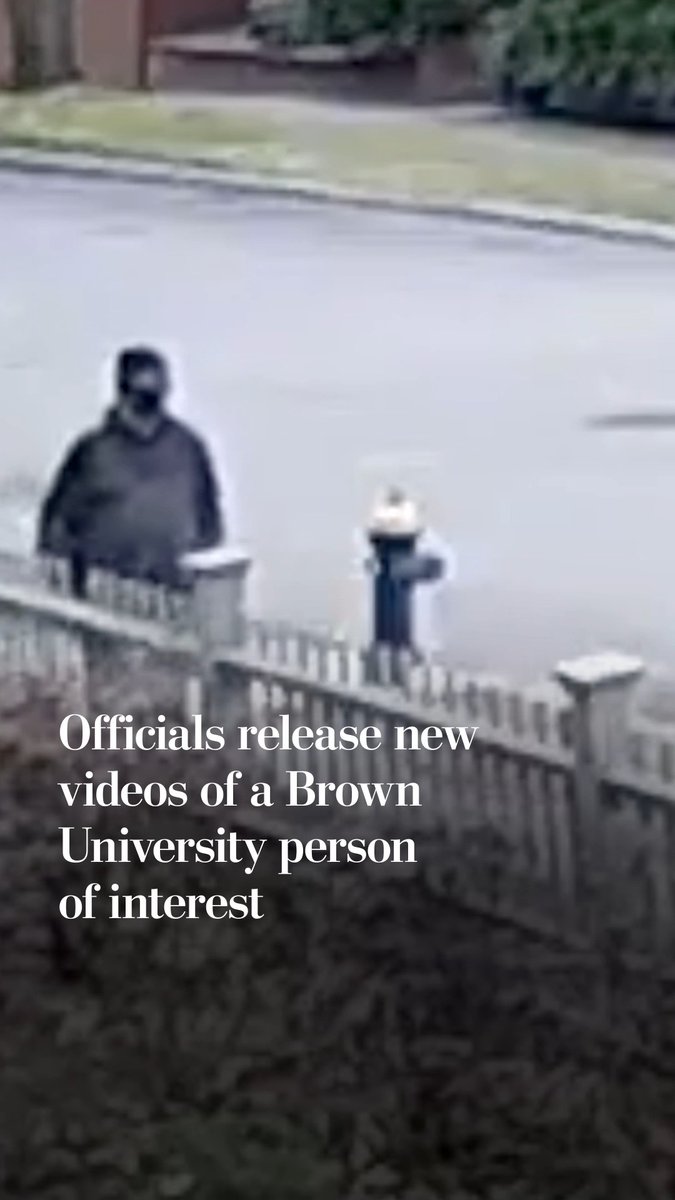 Authorities are still searching for a gunman who killed two students and injured nine others on Brown University’s campus. The FBI and Providence police released video of a person of interest and are offering a $50,000 reward for information leading to a conviction. Live updates here: