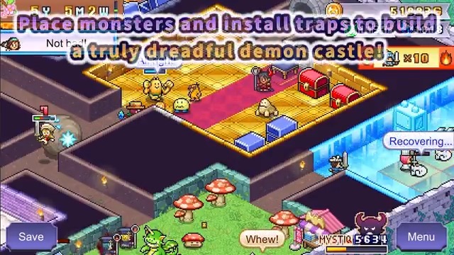 The Steam page for Demon Castle Story is live! Rule as the Demon Lord and crush the invading heroes. 🧛Wishlist now! #Kairosoft