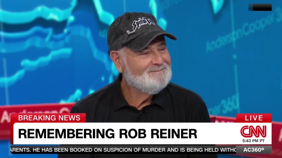 We remember Hollywood icon Rob Reiner, who spoke with Anderson about his final film, "Spinal Tap II: The End Continues."