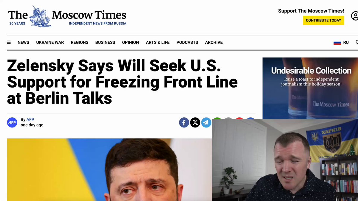 Trump is willing to lie and say anything right now to pressure Ukraine to give up more territory so he can start making money with the Russians.