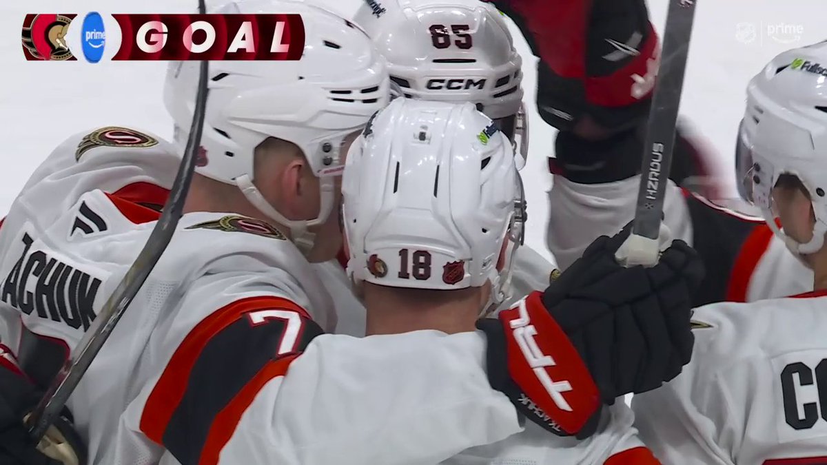 THE SENS TIE THE GAME LATE IN REGULATION 🔴⚫️ 📺: Sports on Prime Canada ➡️