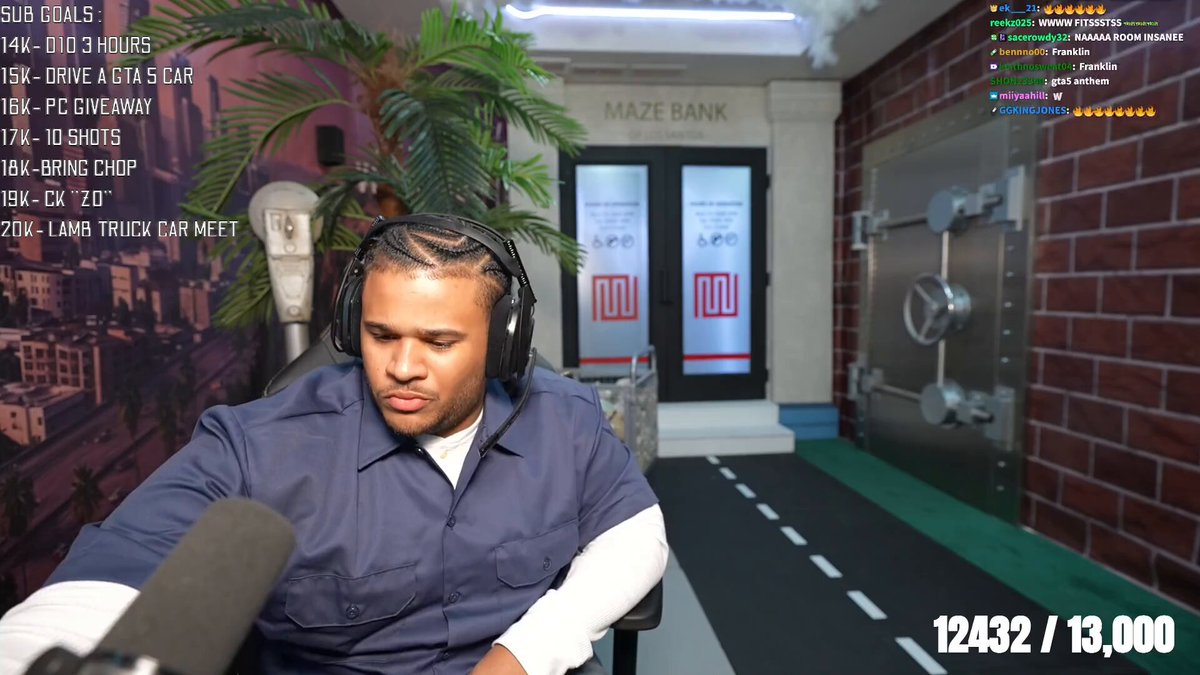 FANUM ROOM FOR HIS GTA 5 MARATHON IS INSANE 🔥