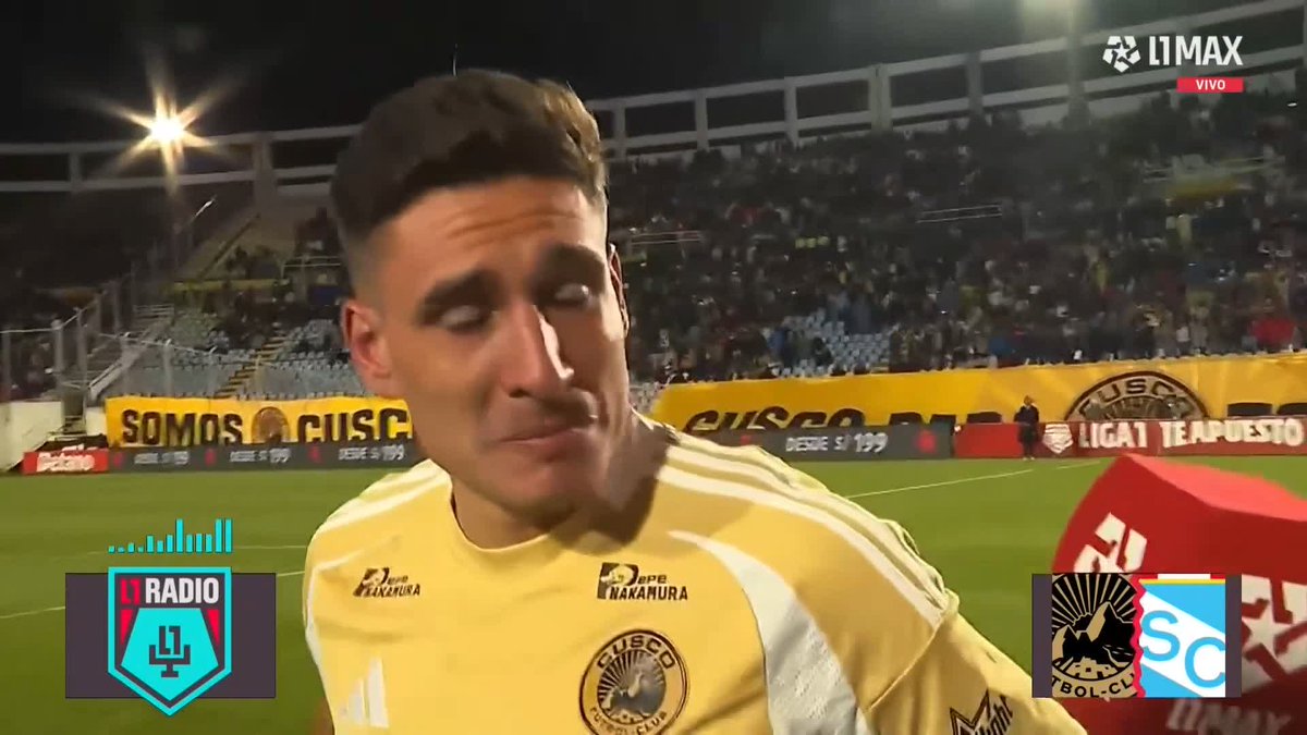 🗣️ Declaraciones de Facundo Callejo "La gente de Cusco merece tener un equipo en Libertadores, dijeron que en partidos no había dado mi 100 y eso me dolió mucho, nunca falté a entrenar teniendo a mi nena en el hospital, tengo contrato hasta el 2027" #L1Radio