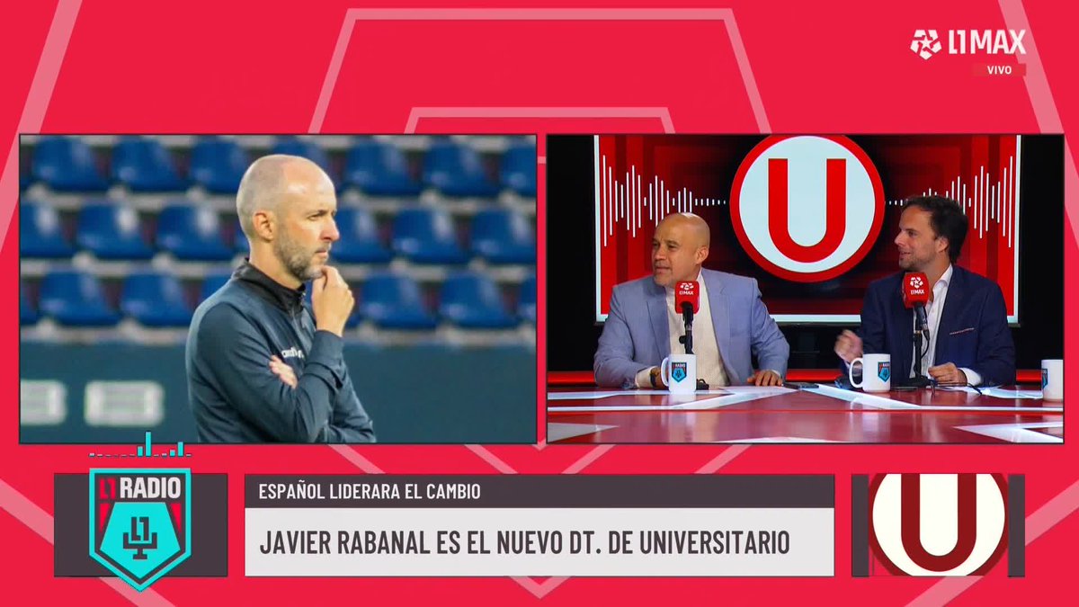 CAMPEÓN EN ECUADOR VIENE AL BANQUILLO CREMA, JAVIER RABANAL 🗣️ Gustavo Peralta Coello: "La U no necesita un cambio, necesita continuación para lograr el tetracampeonato" 📺 Conoce cómo ver L1MAX en vivo 👉 #L1RADIO