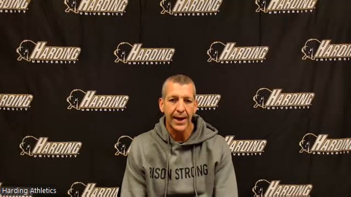For Harding Coach Paul Simmons, the goal is producing men who win in life...This was his message to his Bisons on Sunday.