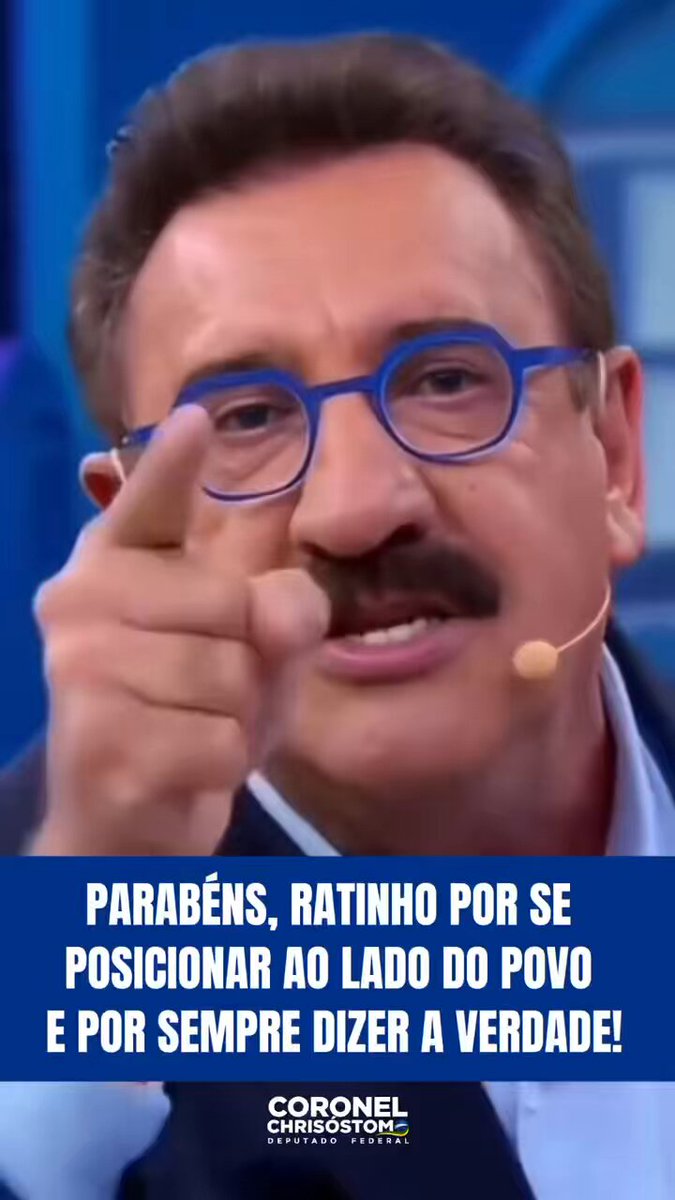 O jornalismo tem que prestar serviço e não desserviço, bem como estar ao lado do povo, protegendo e relatando os fatos! Parabéns, Ratinho pelo posicionamento! Por isso, na CPMI do INSS, vamos continuar trabalhando em 2026 de forma incansável para prender todos os envolvidos!