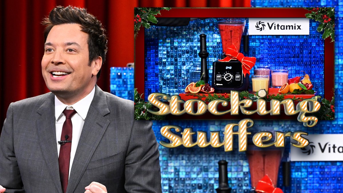 Day 2 of Stocking Stuffers: Vitamix Ascent X2! 🎁 #FallonTonight