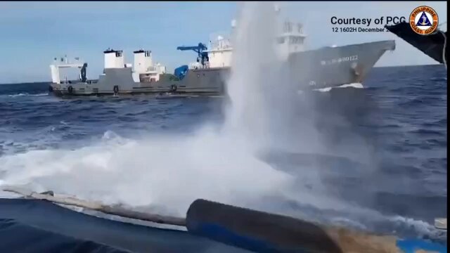 Despite the United States being the Philippines' oldest treaty ally, it never interfered in the maritime disputes in the South China Sea. The US calling out the People's Republic of China's barbaric, illegal, coercive, aggressive, and deceptive actions in the West Philippine Sea is a principled move. Every law abiding nation is expected to stand for what is right and lawful. It strains logic to suggest that ordinary Filipino fishermen on wooden boats are somehow "organized and orchestrated" and can be provocative vis-a-vis the massive, armed and steel-hulled China Coast Guard vessels. Common sense alone debunks this narrative: how could unarmed fishermen realistically threaten or provoke such heavily equipped forces? Moreover, claims that Filipino fishermen were carrying knives are contradicted by evidence showing CCG vessels firing water cannons at close range, injuring three fishermen, damaging boats, and deliberately cutting the anchor lines of Philippine fishing vessels—endangering lives and livelihoods. The international community is well aware of these facts and will not be misled by propaganda portraying the Philippines as the aggressor. On China's assertion of "indisputable sovereignty" over Escoda Shoal, one must question the accuracy of Beijing's nautical charts: the feature is a low-tide elevation that is well within the Philippines' EEZ, approximately 75-95 nautical miles from Palawan. It is over 600 nautical miles—or up to 1,200 km—from China's nearest landmass. If China refuses to recognize the 2016 Arbitral Award invalidating its expansive claims, it should at least honor its commitments under the United Nations Convention on the Law of the Sea—a treaty it has ratified—that says LTE’s are not subject to territorial sovereignty. By the way, here is your Chinese Maritime Militia pretending to be a civilian fishing vessel also using water cannon against a Filipino wooden fishing boat as they escape the China Coast Guard vessels dangerous harassment last weekend. Finally, thank you for admitting committing illegal actions branding it as “necessary control measures.” ✌🏻