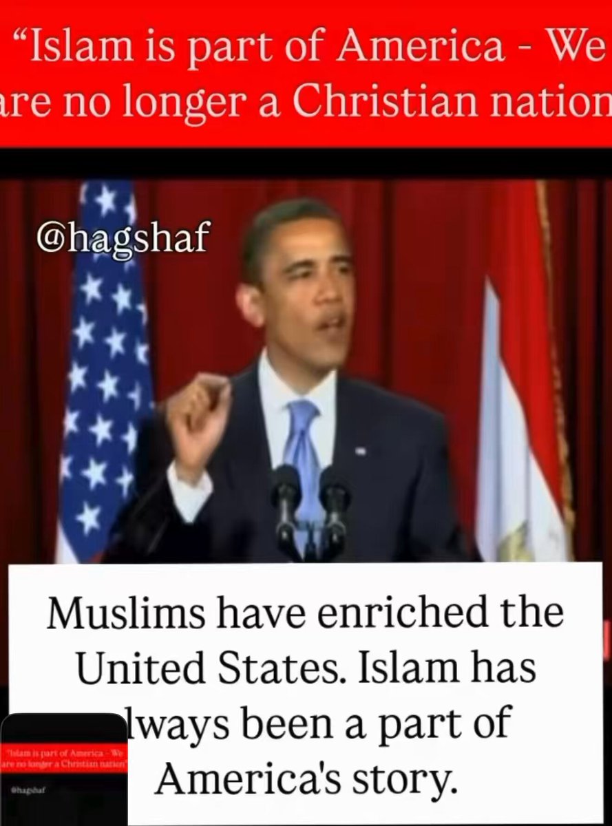 If you had any doubts about our First Muslim President, listen again.