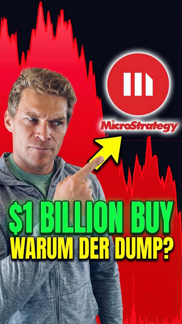 MSTR kauft 1 Mrd. $ BTC/Woche. Kurs fällt.📉 Warum? Saylor ist nicht der "Retter". Er ist "Exit Liquidity". Smart Money verkauft in seine Orders rein.🐋👋 Er kauft aus Not (MSCI-Aufstieg), nicht aus Stärke. Droht im Januar die MSTR-Todesspirale? Deine Meinung?