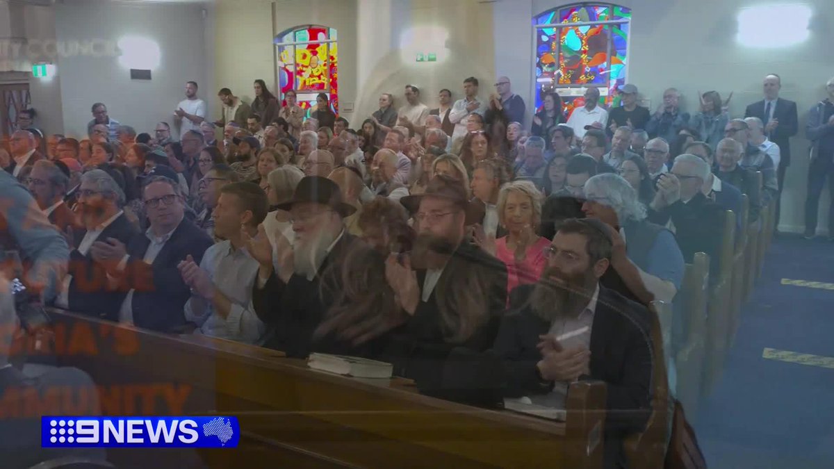 The Premier has received a hostile reception at a large Hanukkah event and vigil in Caulfield. Today she assured the Jewish community she is taking action, pledging nearly two million dollars in security and mental health funding. #9News