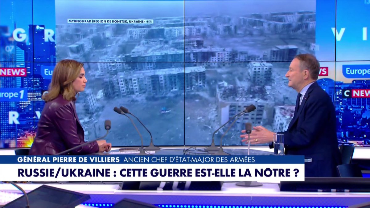 Guerre en Ukraine : "L'intérêt de la France c'est la paix" estime le Général Pierre de Villiers #LaGrandeInterview #Europe1