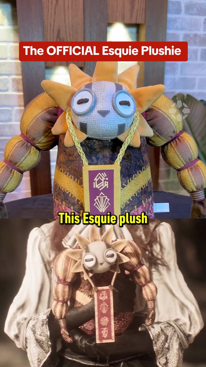 The OFFICIAL Clair Obscur Esquie plush is finally REAL! Pre-order yours now: