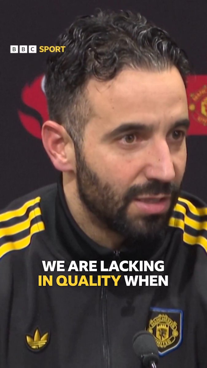 🗣 "We are lacking in quality when we defend our goal." Ruben Amorim was frustrated with his Man Utd side conceding four goals against Bournemouth ⚽