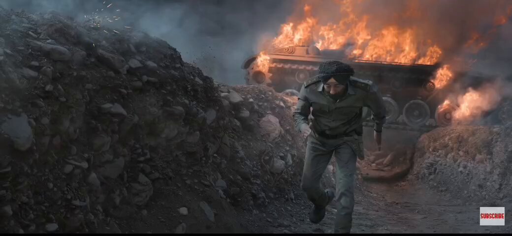 I don’t understand why there was a need to use excessive VFX in war based films.🤦‍♀️😑 Not a single scene felt real enough to give goosebumps. I was eagerly waiting for this but I ended up feeling disappointed. Let’s see how the full movie turns out. After watching the teaser what is your opinion about this film? #Border2