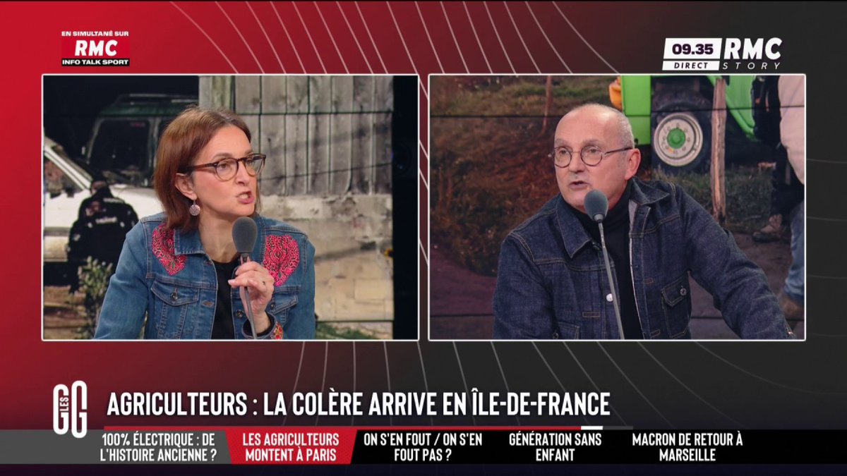 🚜 Barbara Lefebvre : "La dermatose est-elle mortelle pour les animaux ? Non. 🗣️ Dr Jérôme Marty : "Elle a un taux de mortalité de 5%, ne dis pas de conneries." 🗣️ Barbara Lefebvre : "Donc 95% des bovins se remettent. On paye encore les mensonges de la période Covid." #GGRMC