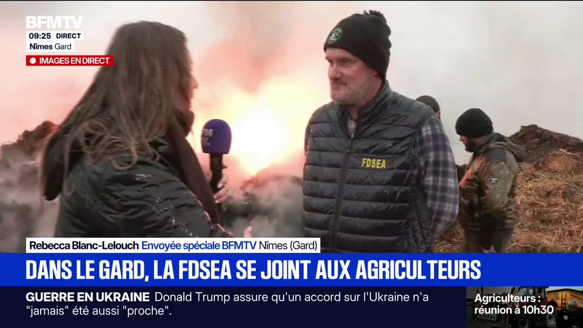 Les gars du Gard rejoignent la colère paysanne, solidarité !