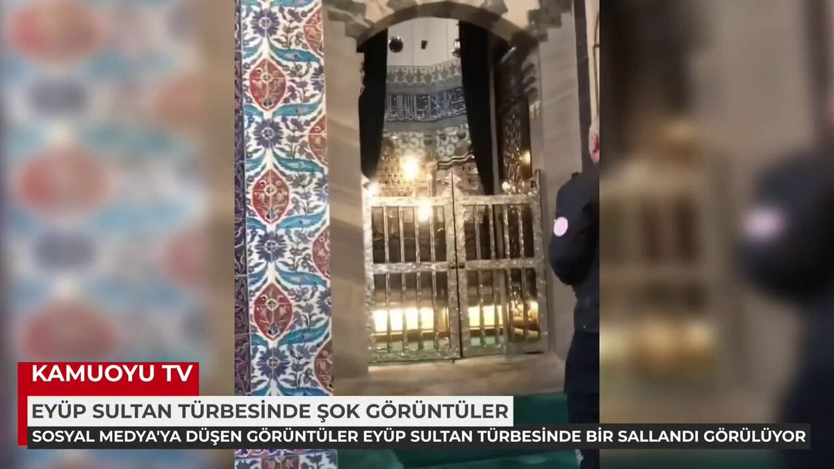 28 Ocak 2023 Eyüp Sultan Türbesi (6 Şubat 2023 depremi hemen öncesi)