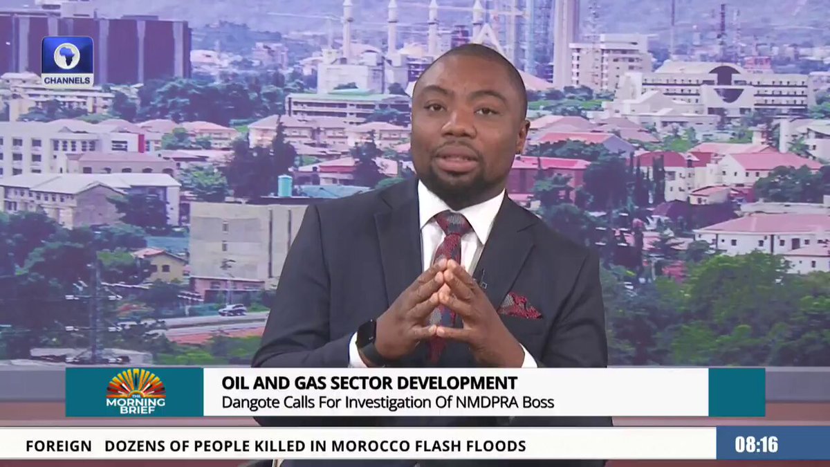 The question we should ask is, Does NMDPRA have labs at the ports of entry, based on the regulatory gazette provided by the PIA… to test for distillation level, flash points, cloud points, octane ratings (motor and research), sulfur contents? — Kelvin Emmanuel, Economist #CTVMorningBrief #CTVTweet