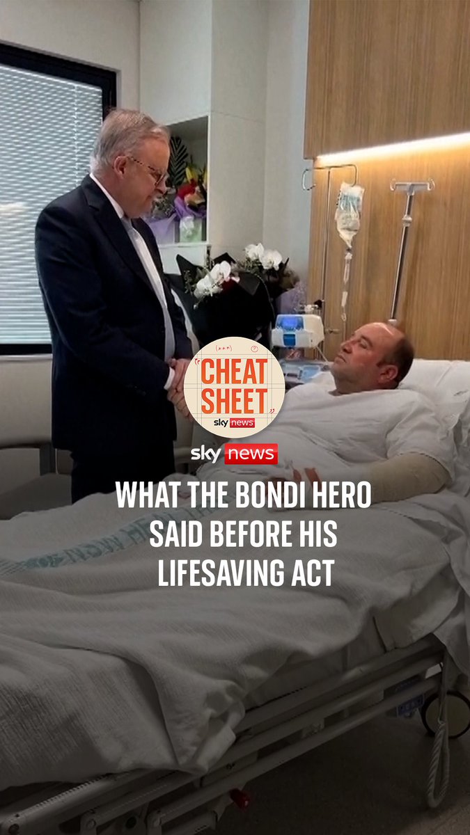 There's been updates on the Bondi Beach mass shooting overnight and more details of Ahmed al Ahmed's heroic decision to confront the attacker have emerged. 🎧 Listen to Cheat Sheet with Sophy Ridge & Wilfred Frost for the headlines, in just 10 mins.
