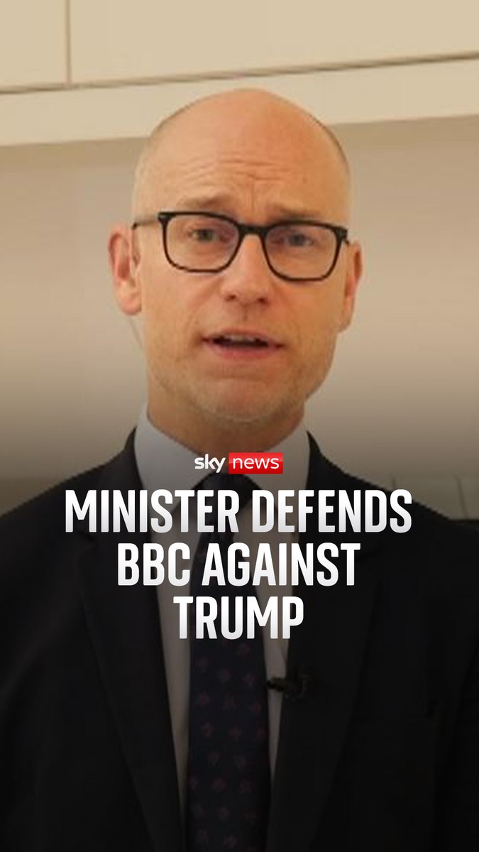 The US president is suing the BBC for $10m in a defamation case which the corporation believes there is no basis for.⁠ ⁠ Stephen Kinnock says the BBC is 'a hugely important institution'.⁠ 🔗